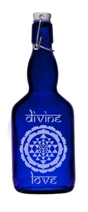Blue Bottle Love 25 oz. Medium Size